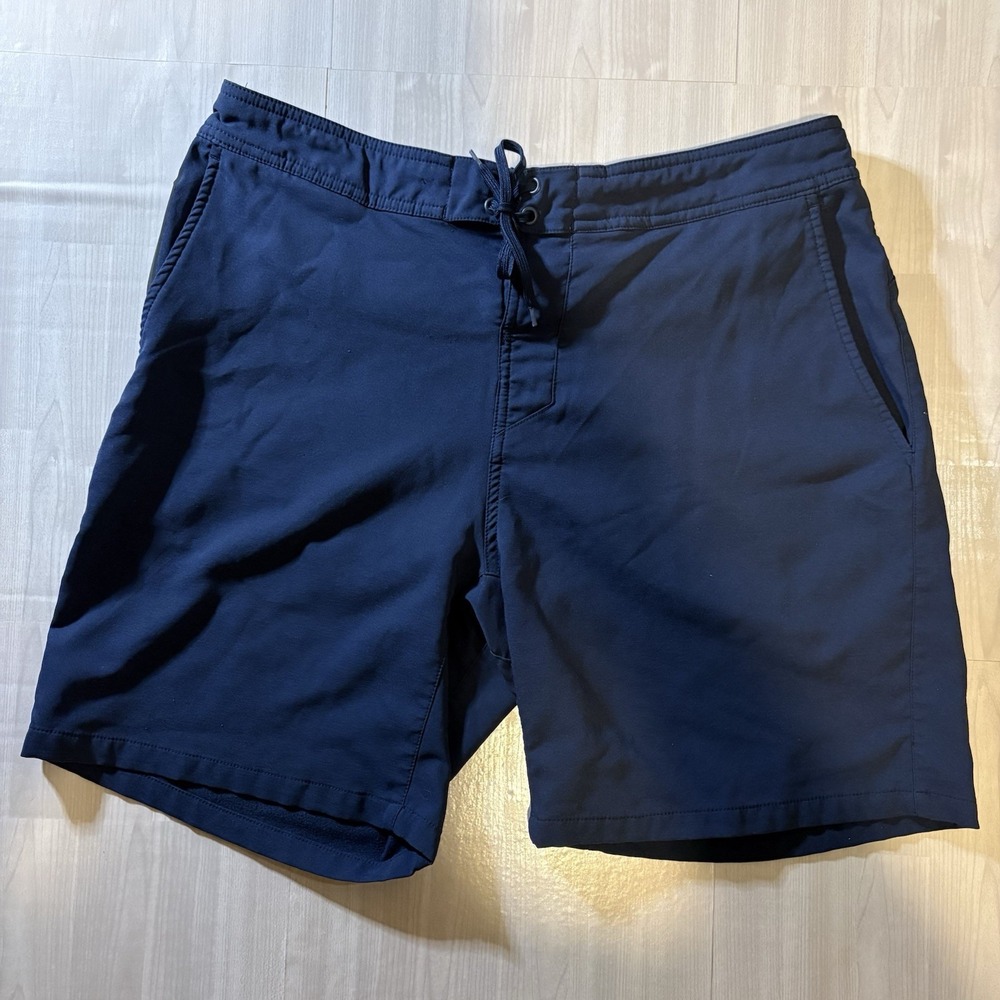 Ten Thousand Foundation Shorts 7" Unlined Men's Size L Navy Blue Training Shorts